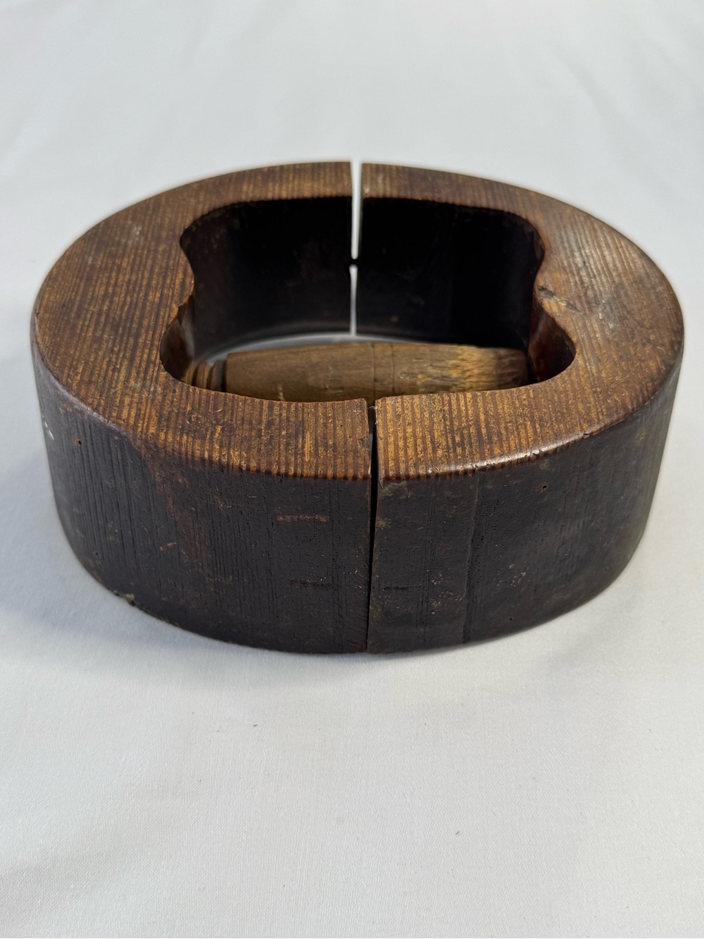 Antique Wooden Hat Stretcher Adjustable Millinery Shaper Tool - Size 6 3/4 - Picture 3 of 8